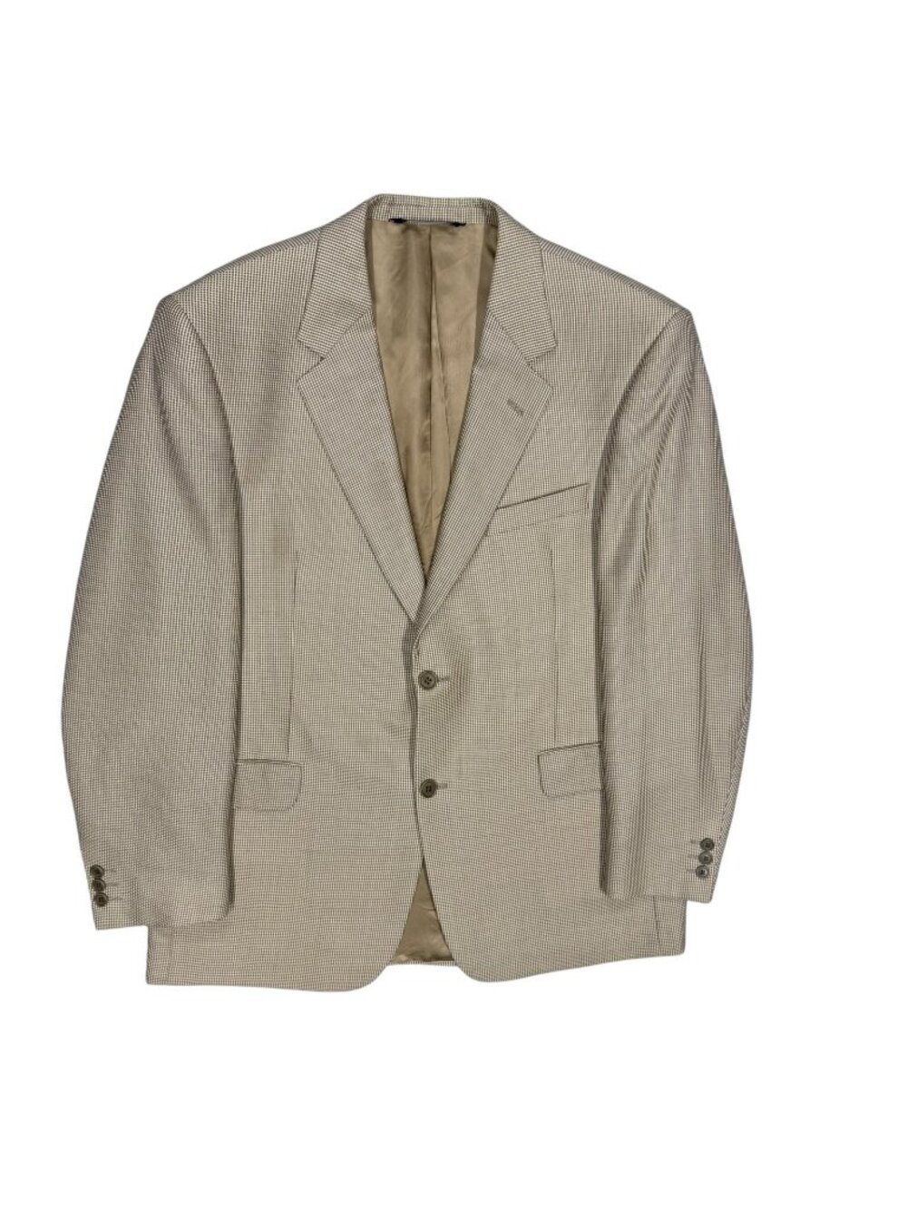 Coppley Hopsack Blazer Wool Sport Coat "Cantoni" Beige 42R